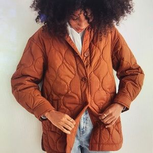 Madewell Airpuff shirt-Jacket